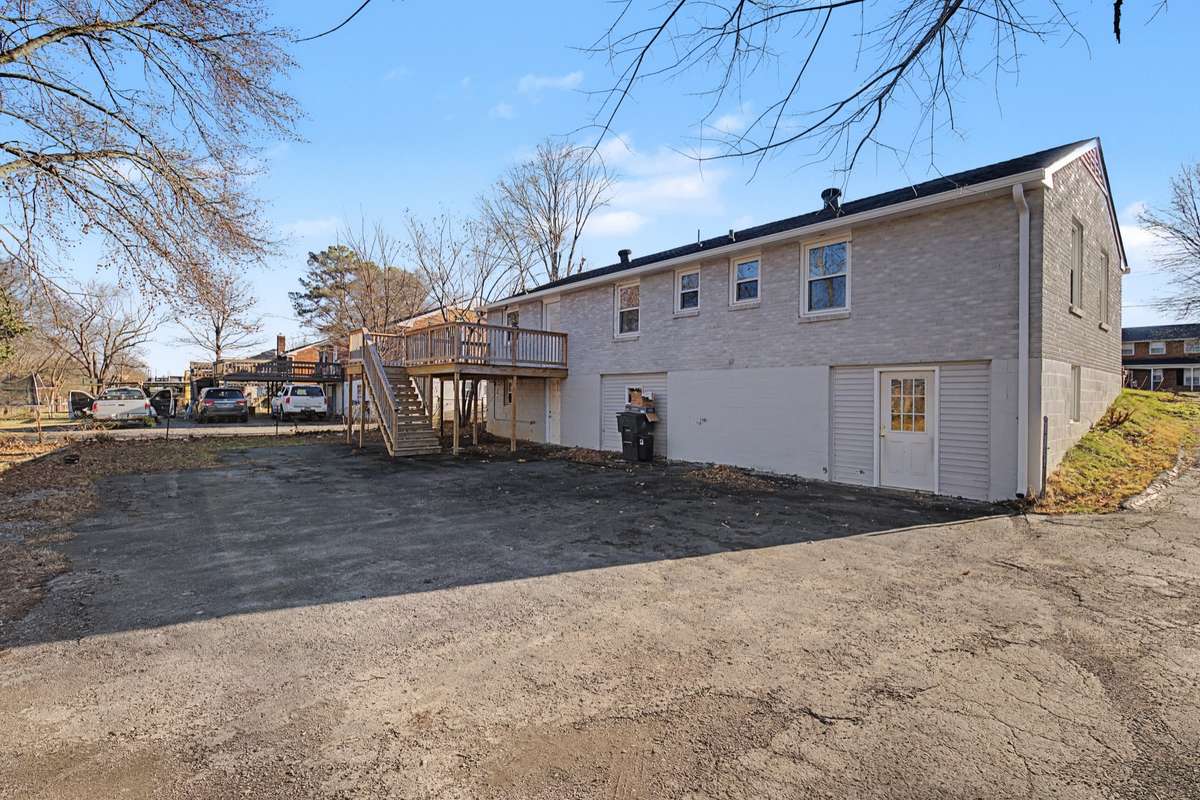 Oversized Driveway and Large Open Parking area!