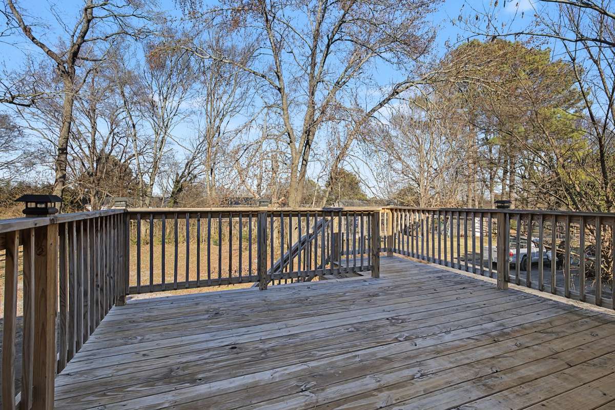 Large Deck Area