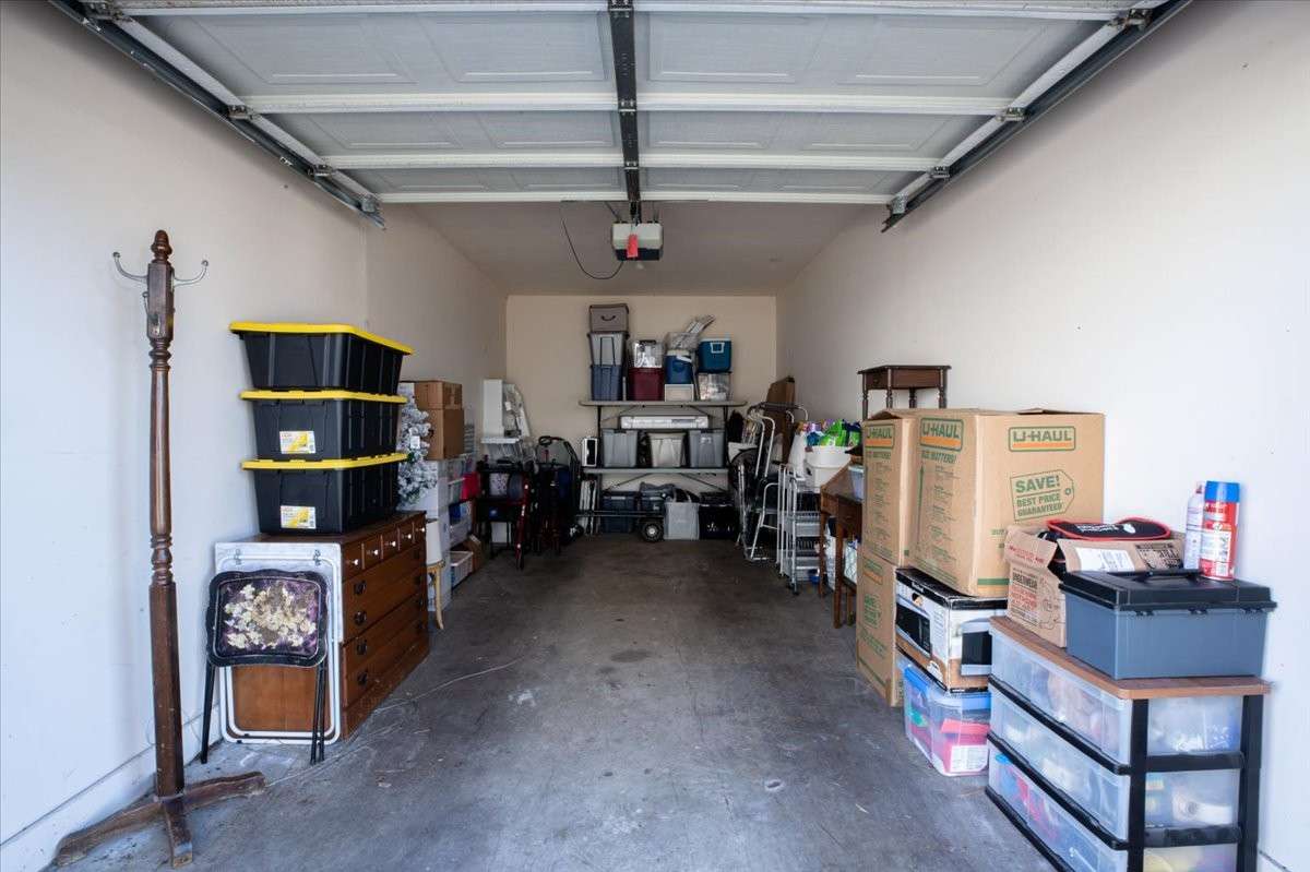 Private GARAGE!!! Room for car and storage.