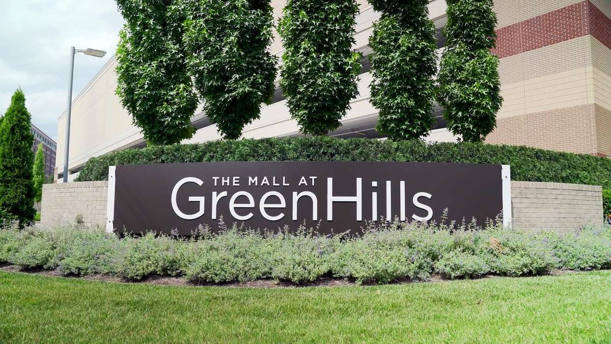 Right by the Green Hills Mall!