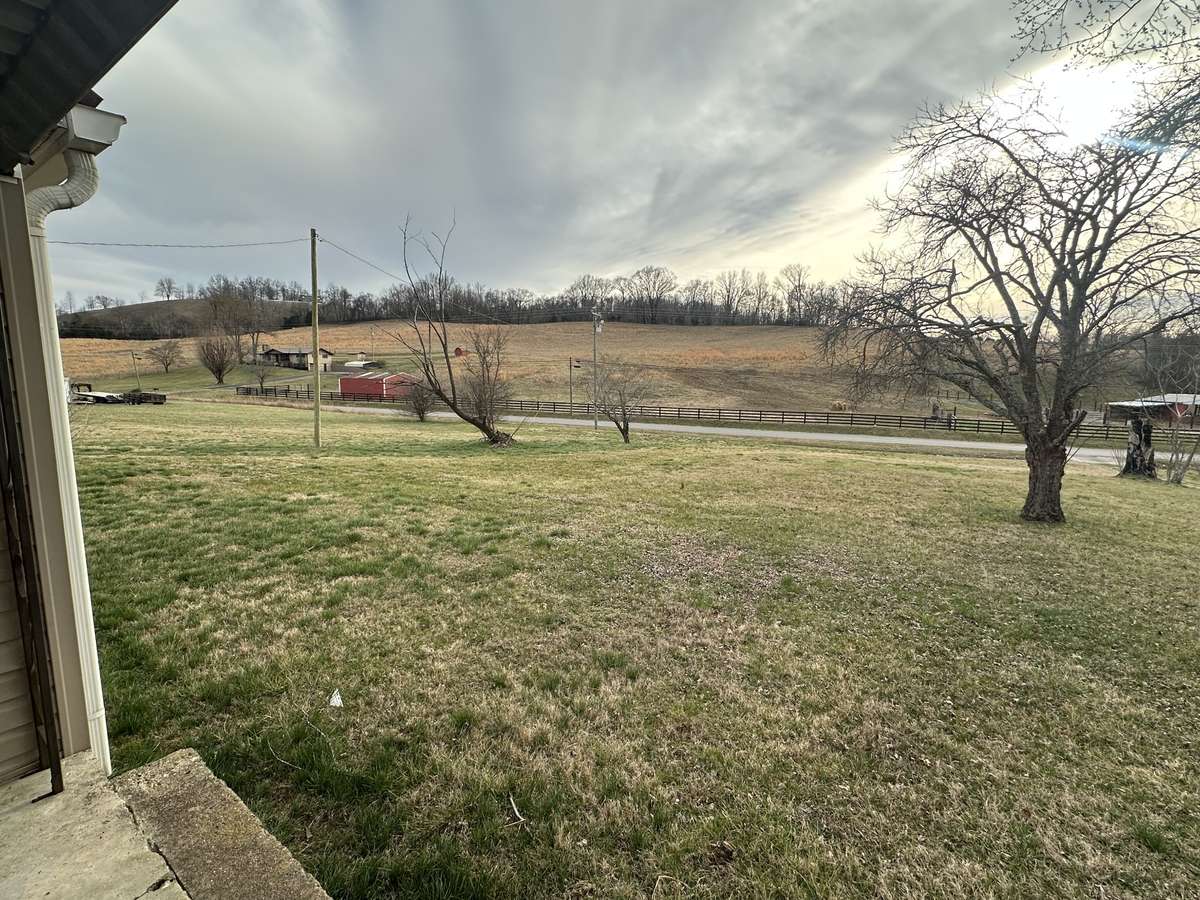 View from the front porch