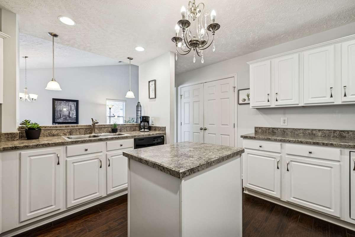 Cabinets galore for excellent storage!