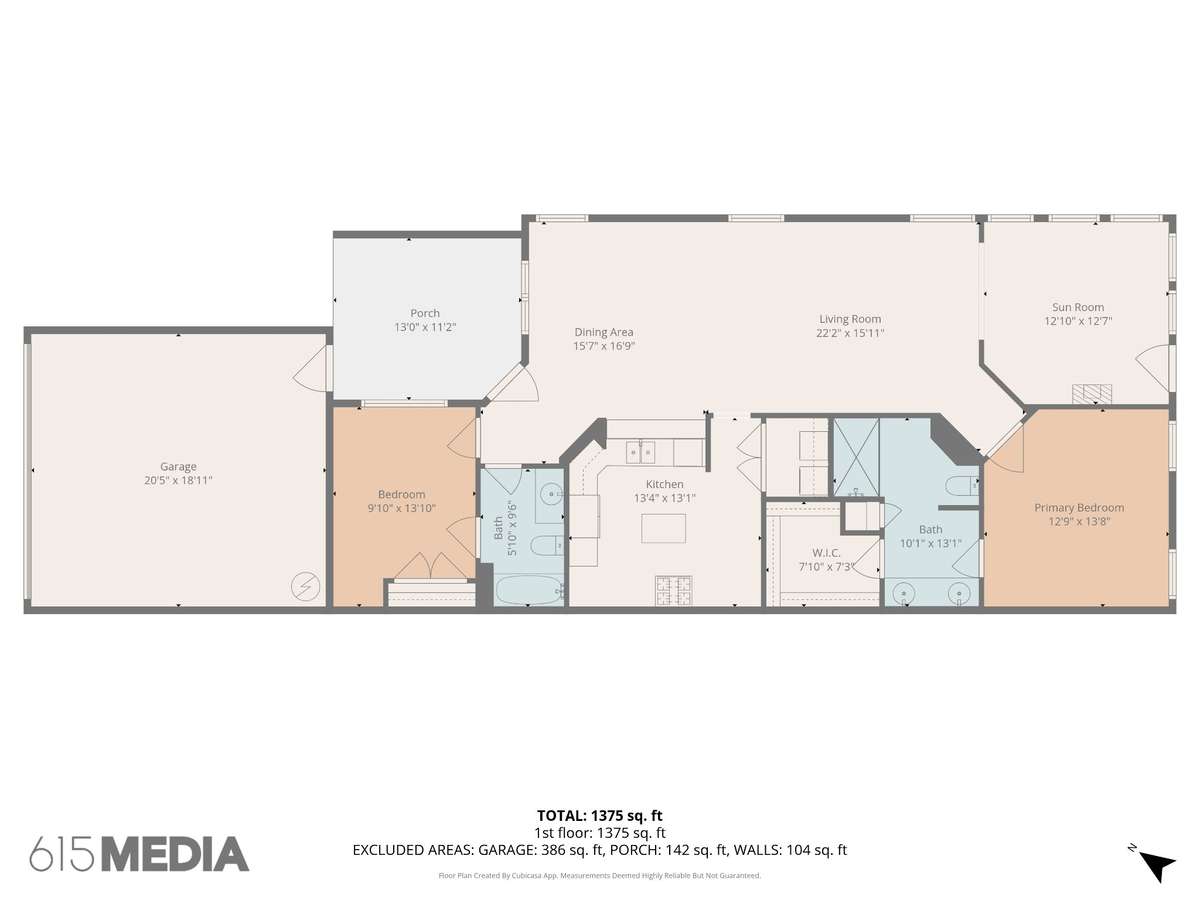 Marketing generated floor plan