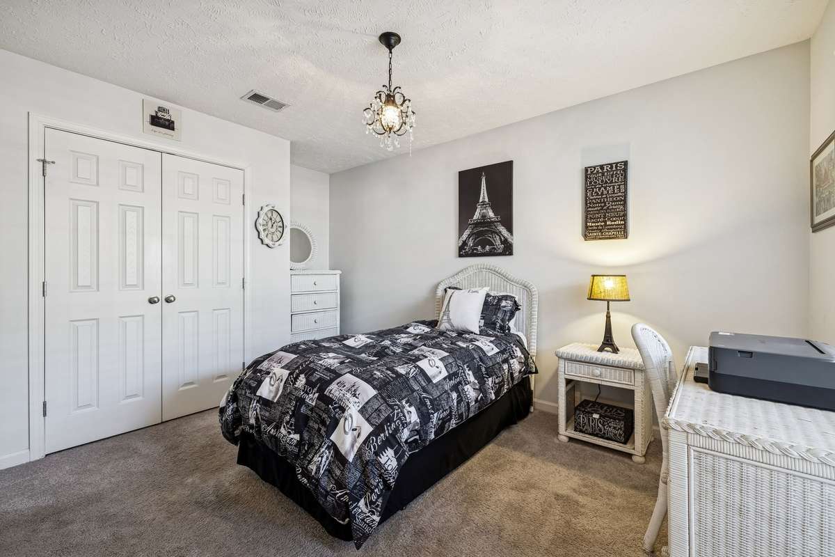Second bedroom with large closet