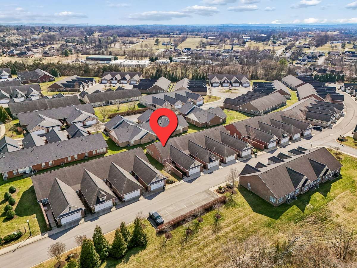 Ideally located with no buildings directly in front + fantastic parking in the front for friends and family. The central mailbox is also an easy short walk away