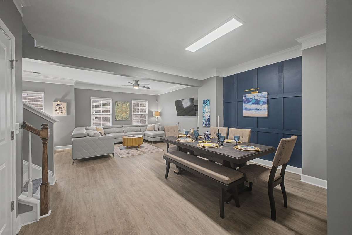 On the 2nd floor you will find your community living spaces including a spacious living room, reading nook, formal dining and continues the flow into the kitchen