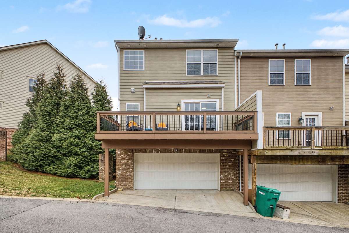Drive right into your garage. Extra parking for additional family members and guests located directly behind the garage