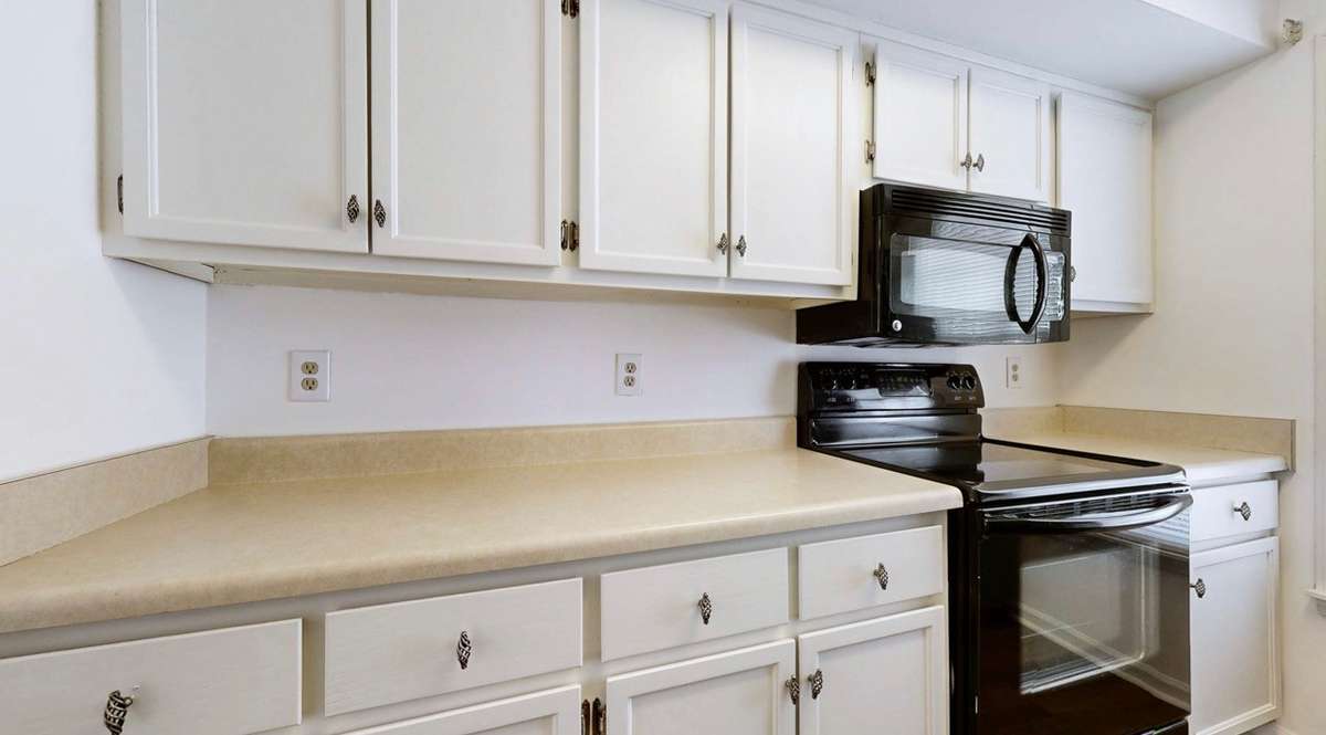 Lots of cabinetry and drawer space.