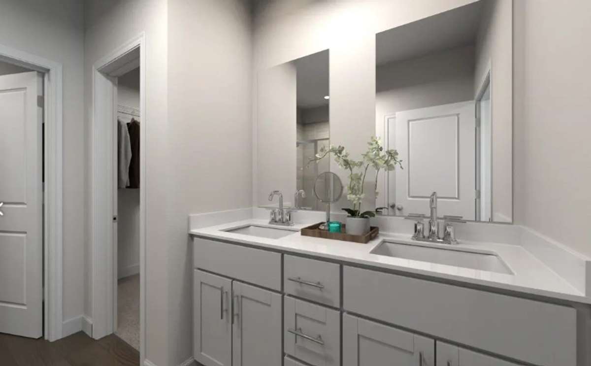 Photo is not of the actual home, but is an inspirational photo of builder’s model home and may depict options, furnishings, and/or decorator features that are not included
