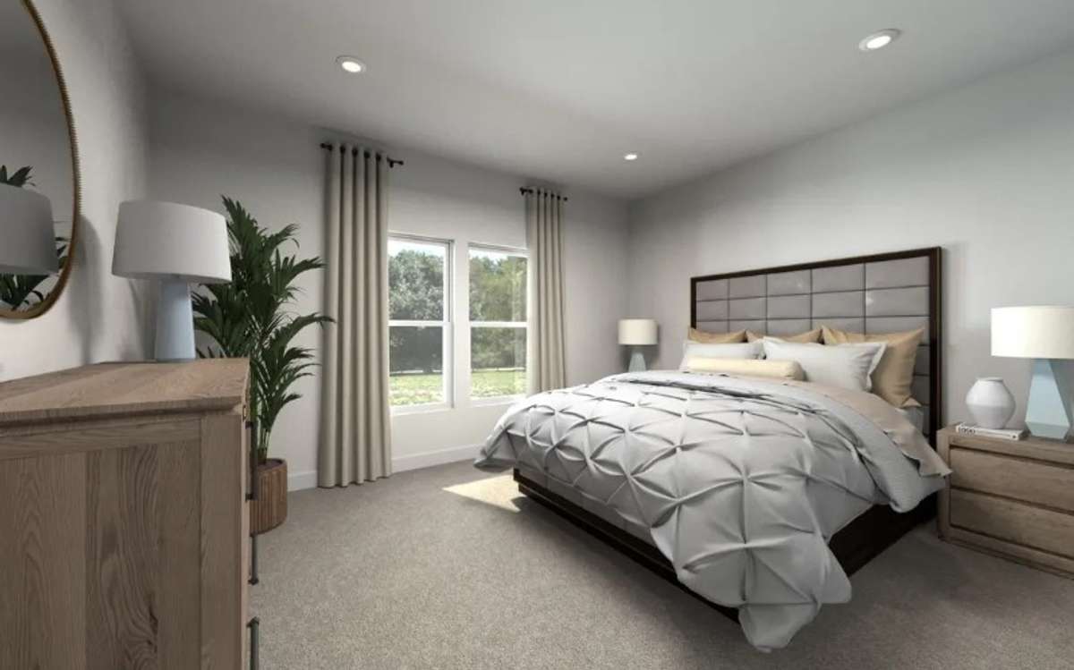 Photo is not of the actual home, but is an inspirational photo of builder’s model home and may depict options, furnishings, and/or decorator features that are not included