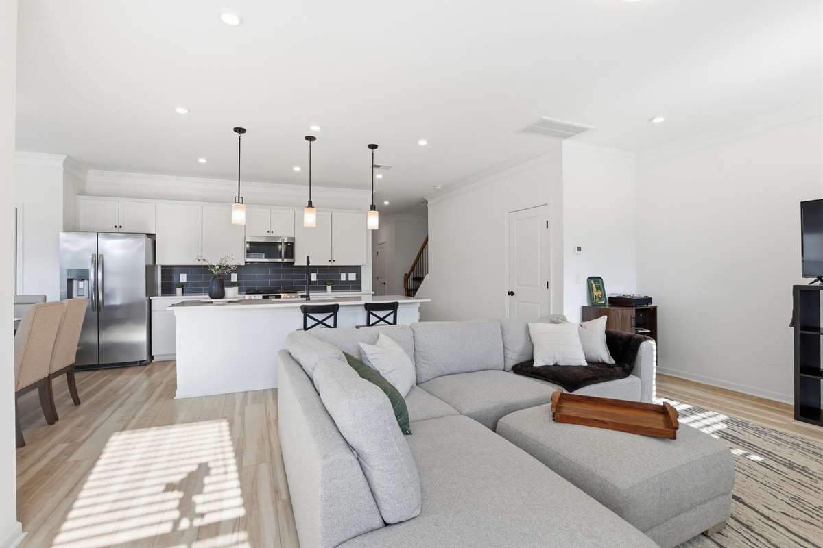 Open floor plan!