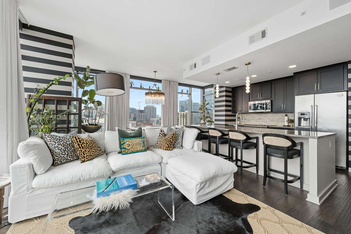 Large, bright, open and one of the most sought after 2 bedroom floorplans at Twelve Twelve