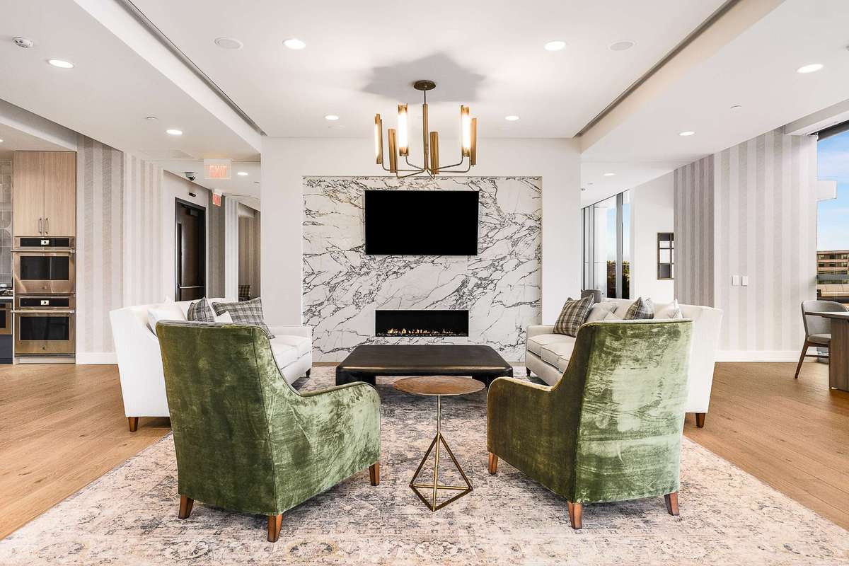 Freshly renovated owner's lounge