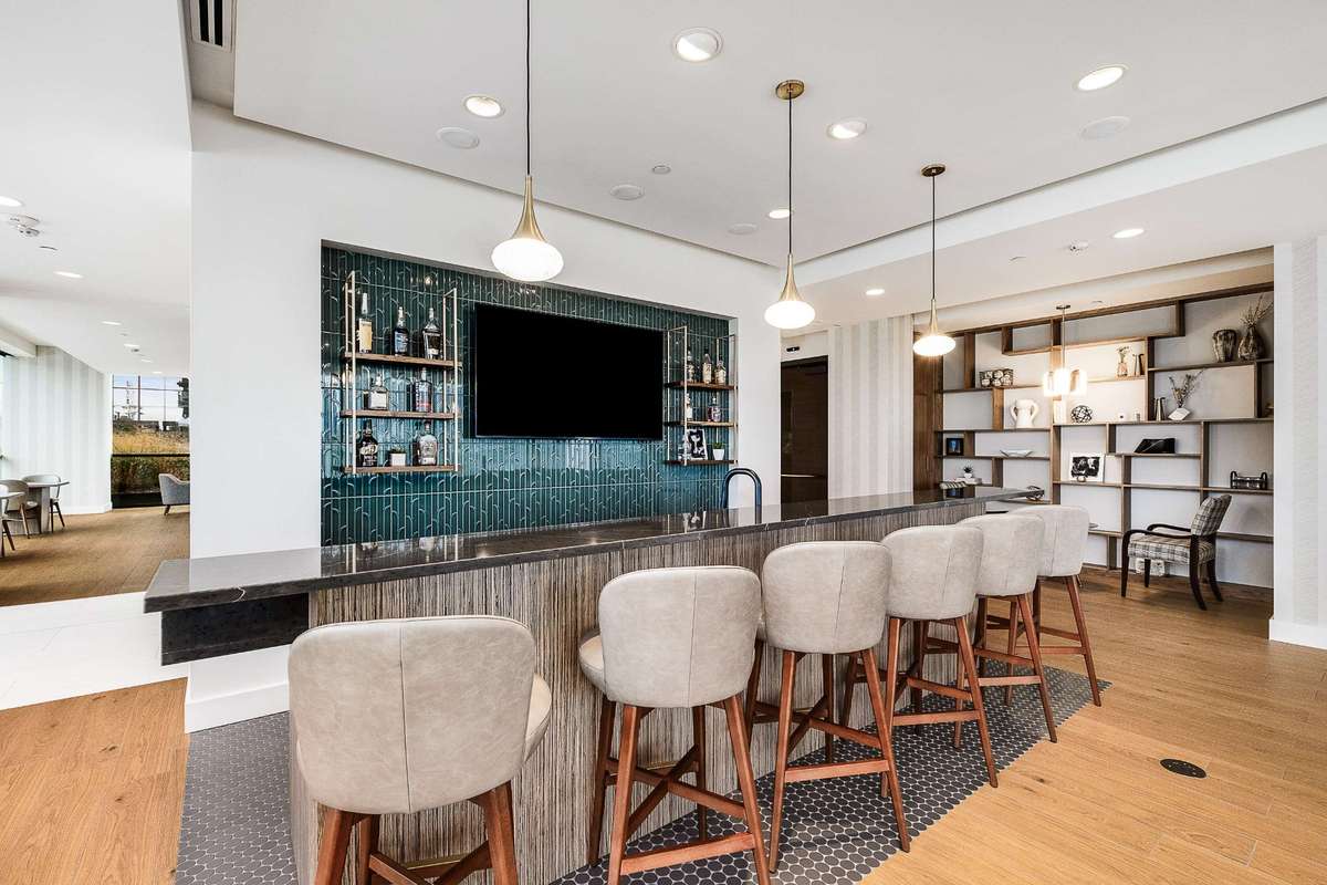 Enjoy an extension of your home with the large and freshly renovated owner's lounge