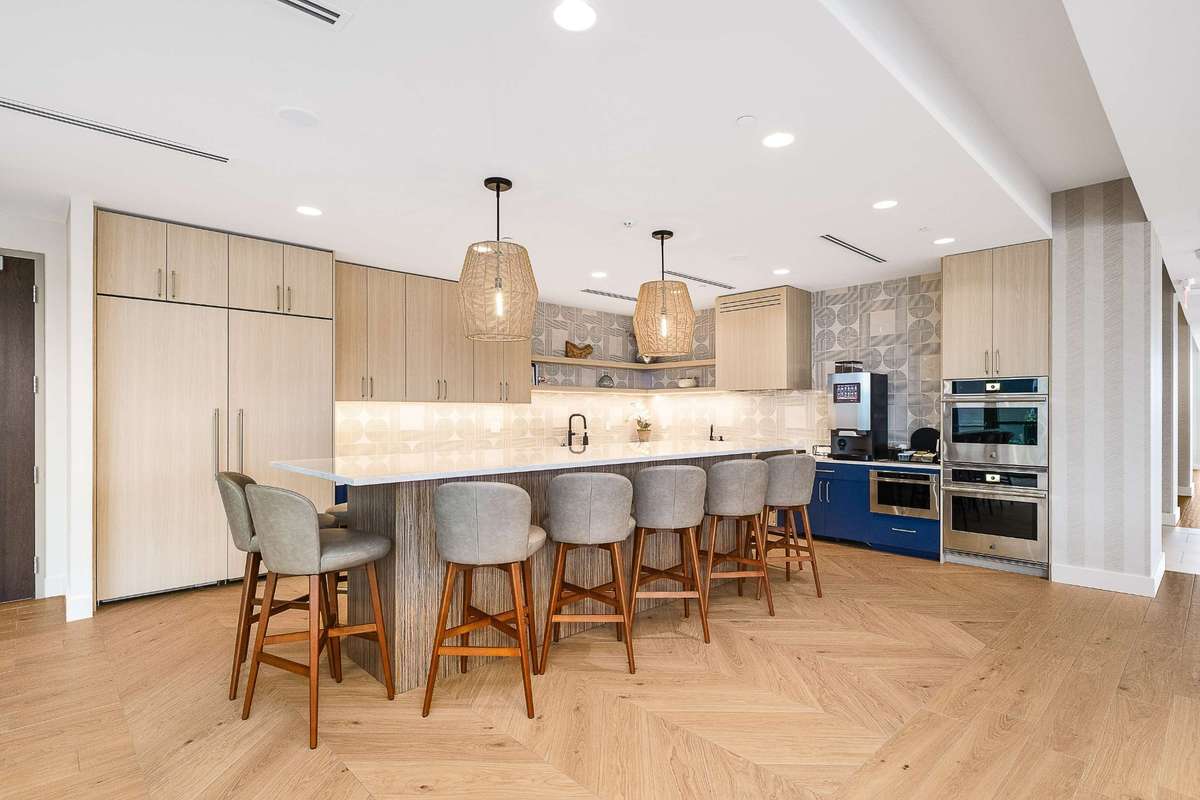 Fully functional and recently updated kitchen in the  Twelve Twelve lounge