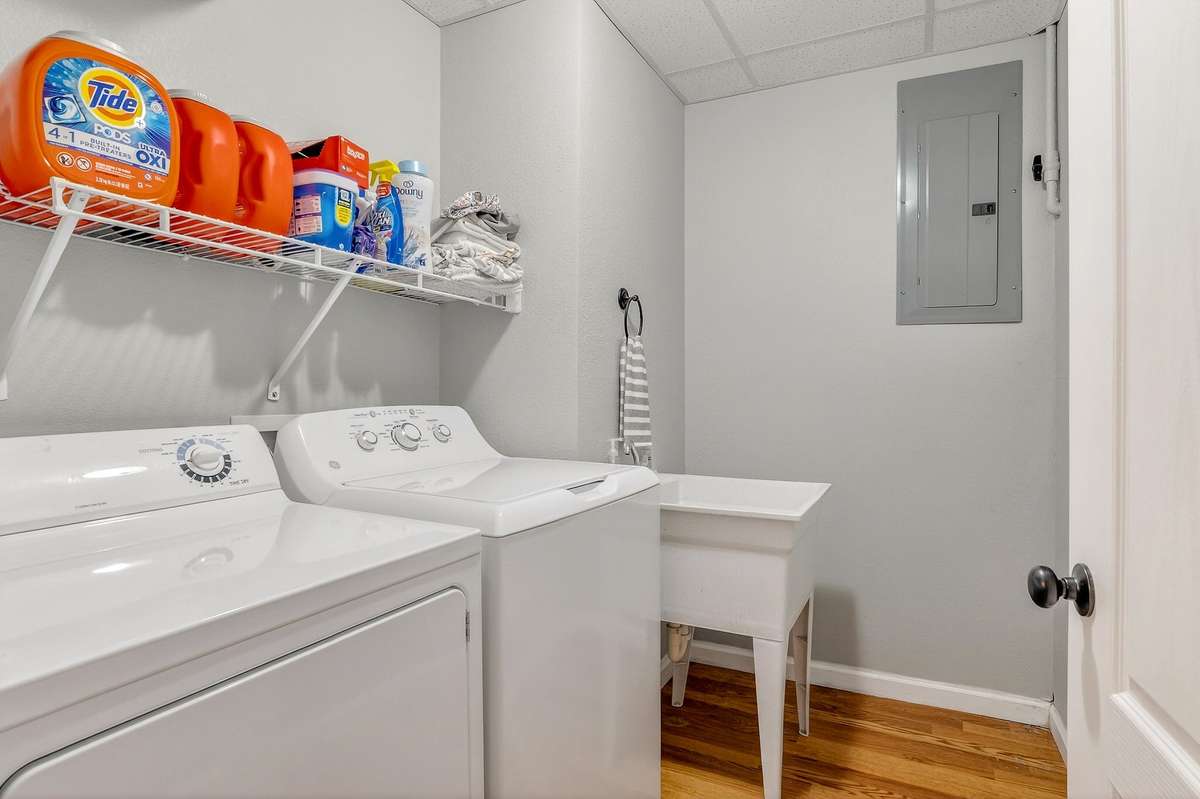 Large laundry room