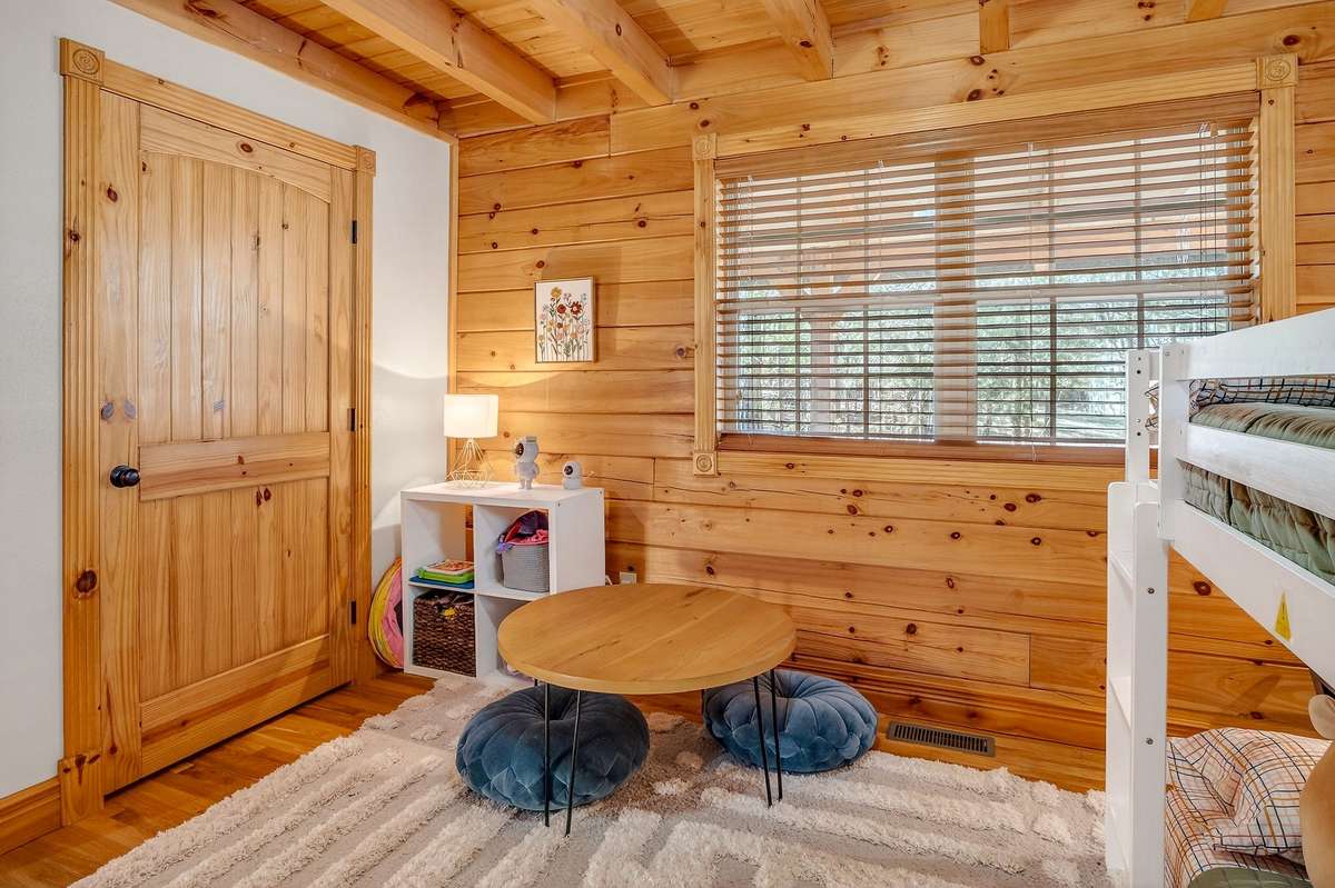 Stain grade woodworking and doors throughout the home.