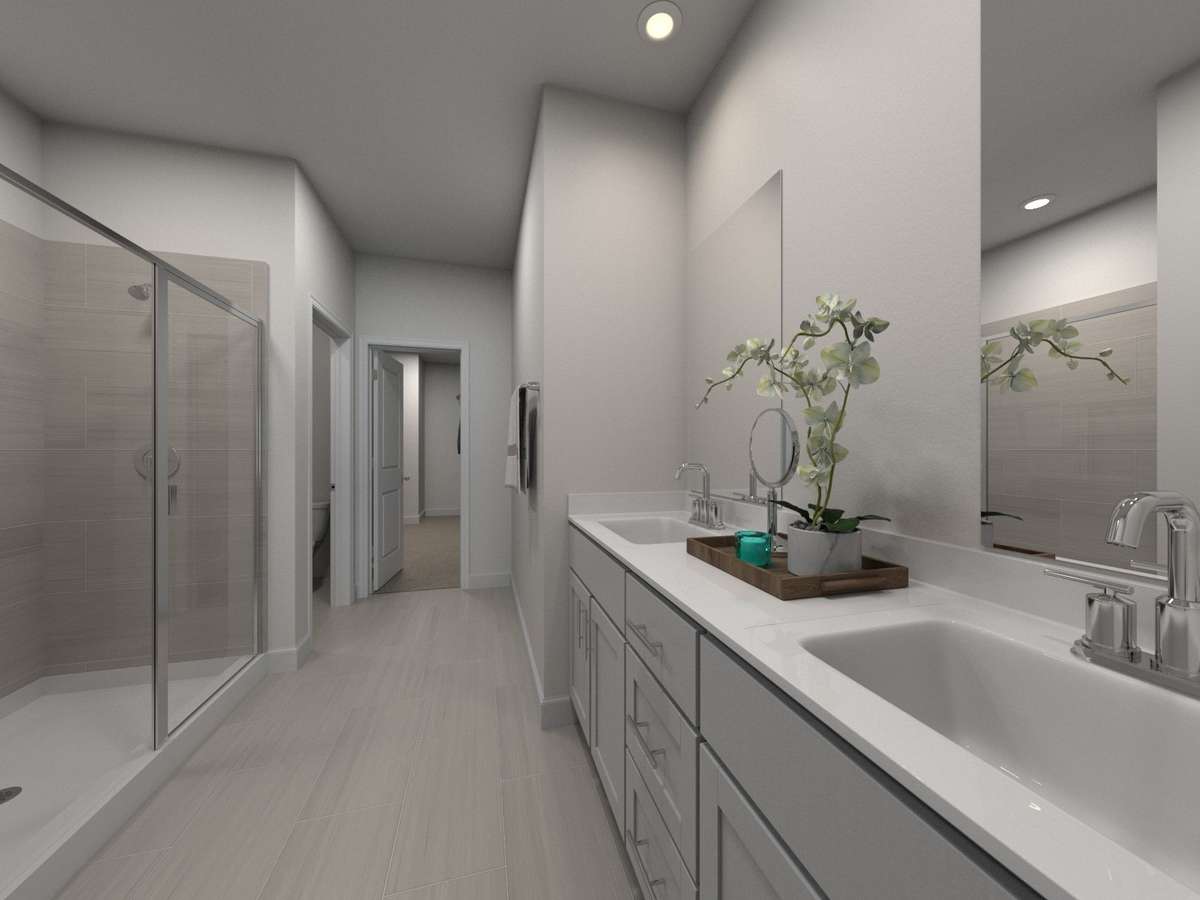 Photo is not of the actual home, but is an inspirational photo of builder’s model home and may depict options, furnishings, and/or decorator features that are not included