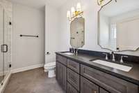 Double vanities in the master