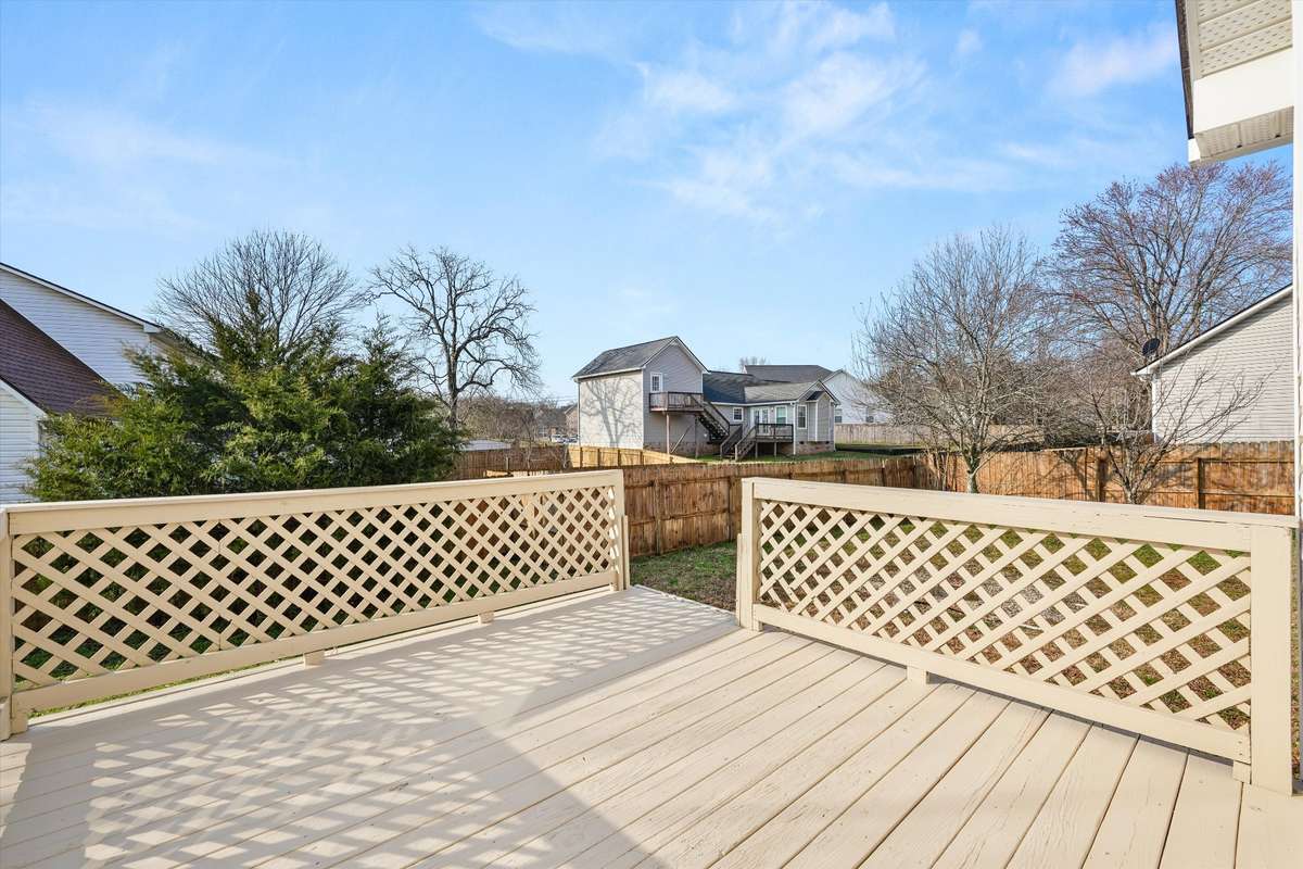 Rear Deck