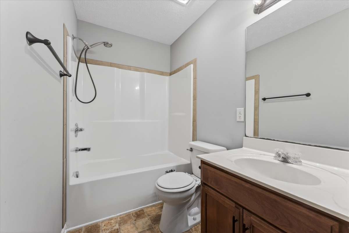 The second full bathroom is conveniently located too.