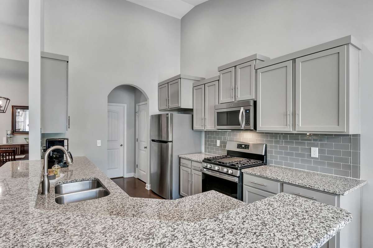 Counter space and abundant cabinets. CHECK!