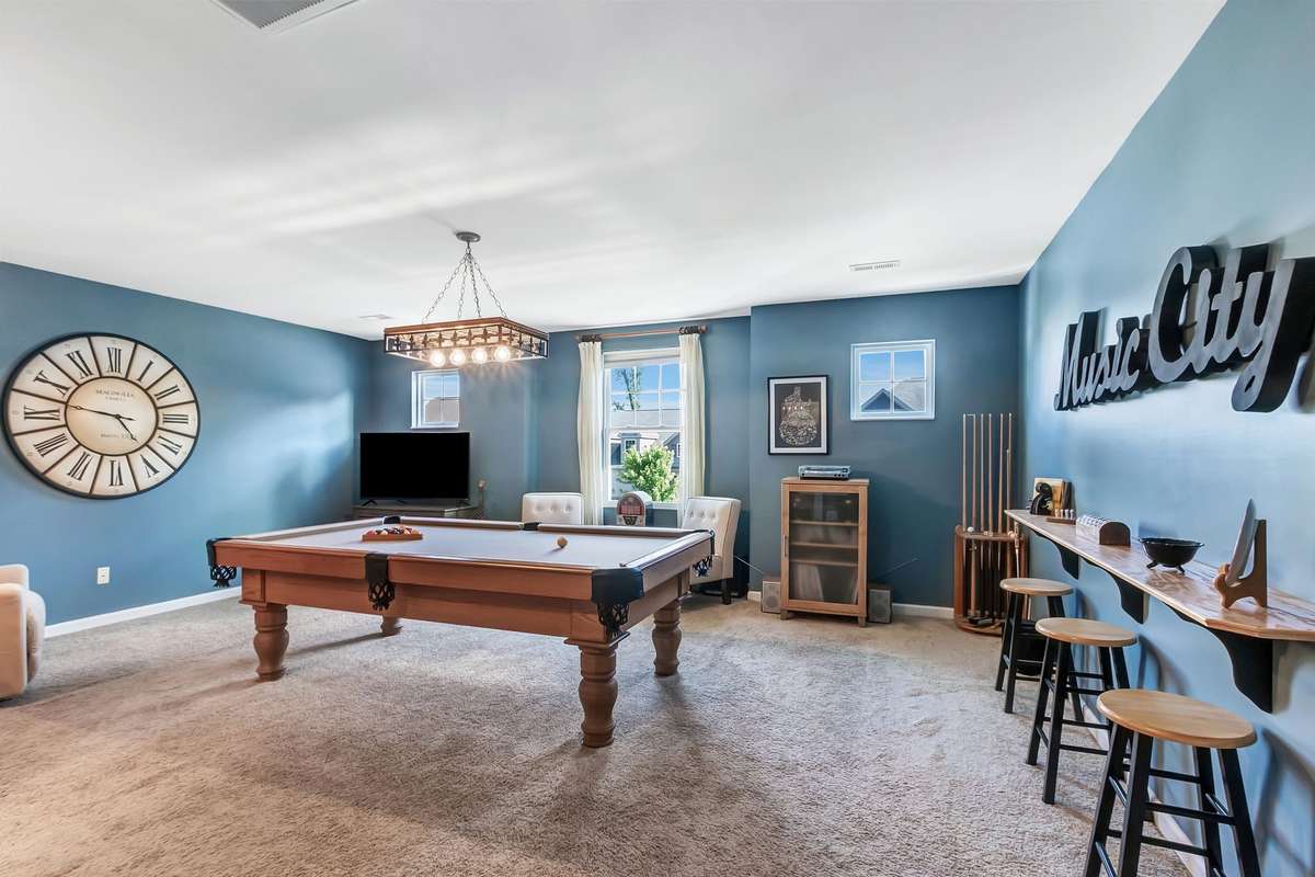 With a little work, one could install a closet and create a second owner's suite with its own bathroom upstairs.