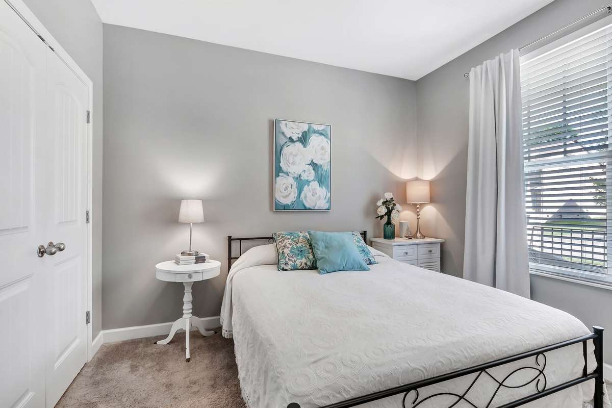 Another view of the third bedroom.
