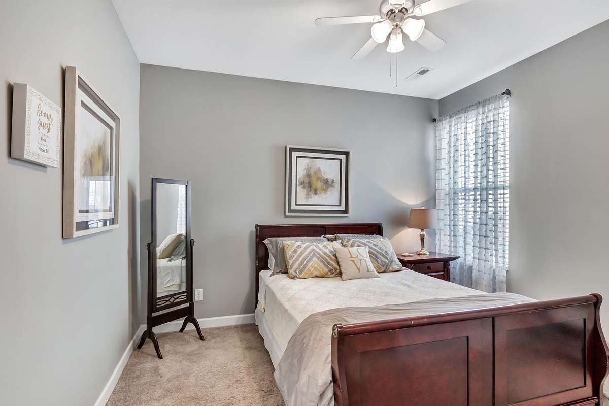 Second bedroom is roomy