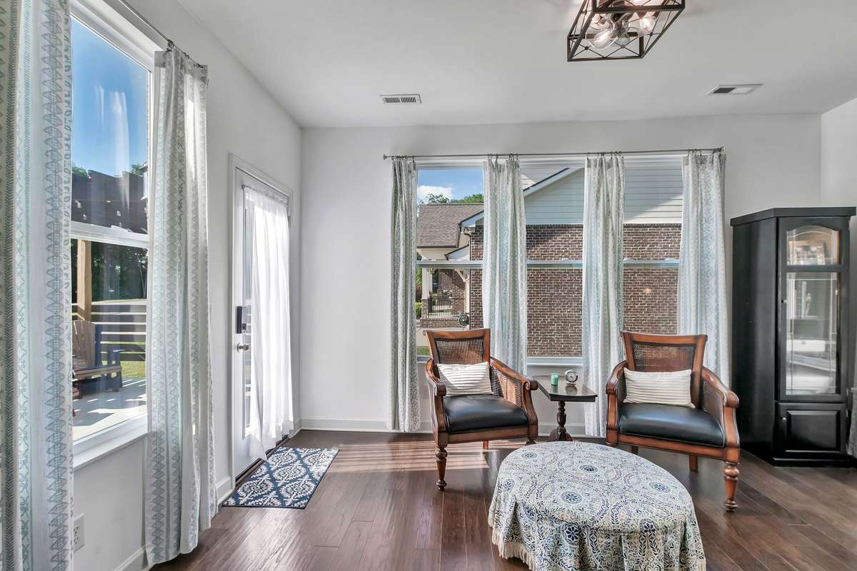 Some call it a sun room; some call it a Florida room. Owners call it their perfect morning coffee spot.
