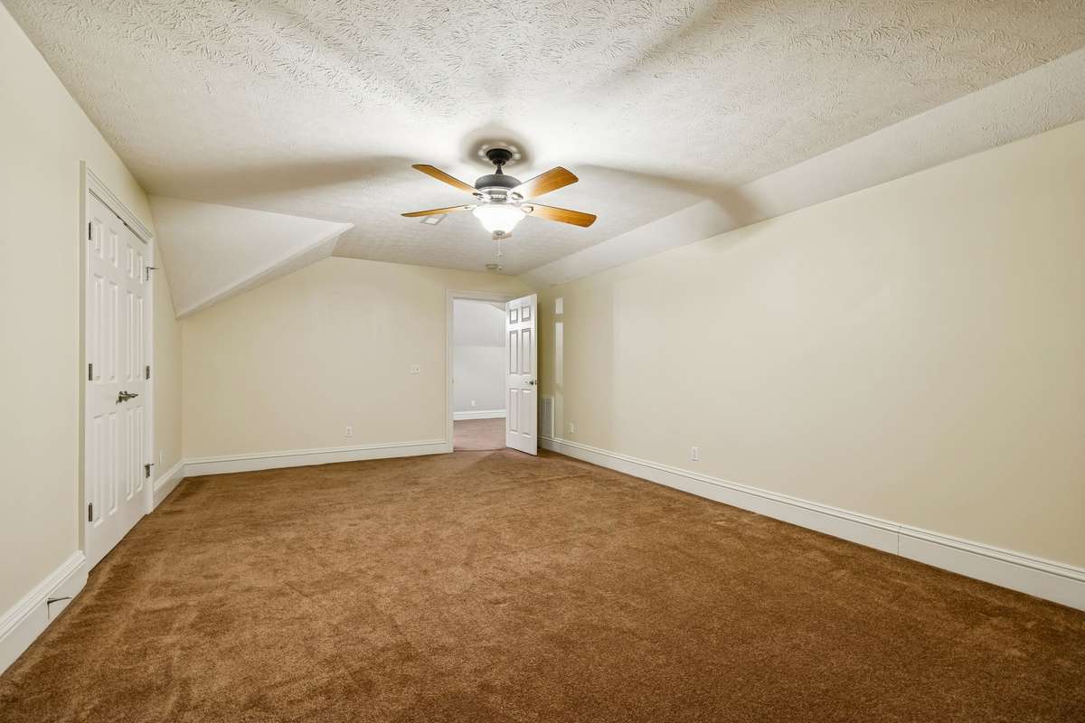 Additional room upstairs could be used as a bedroom