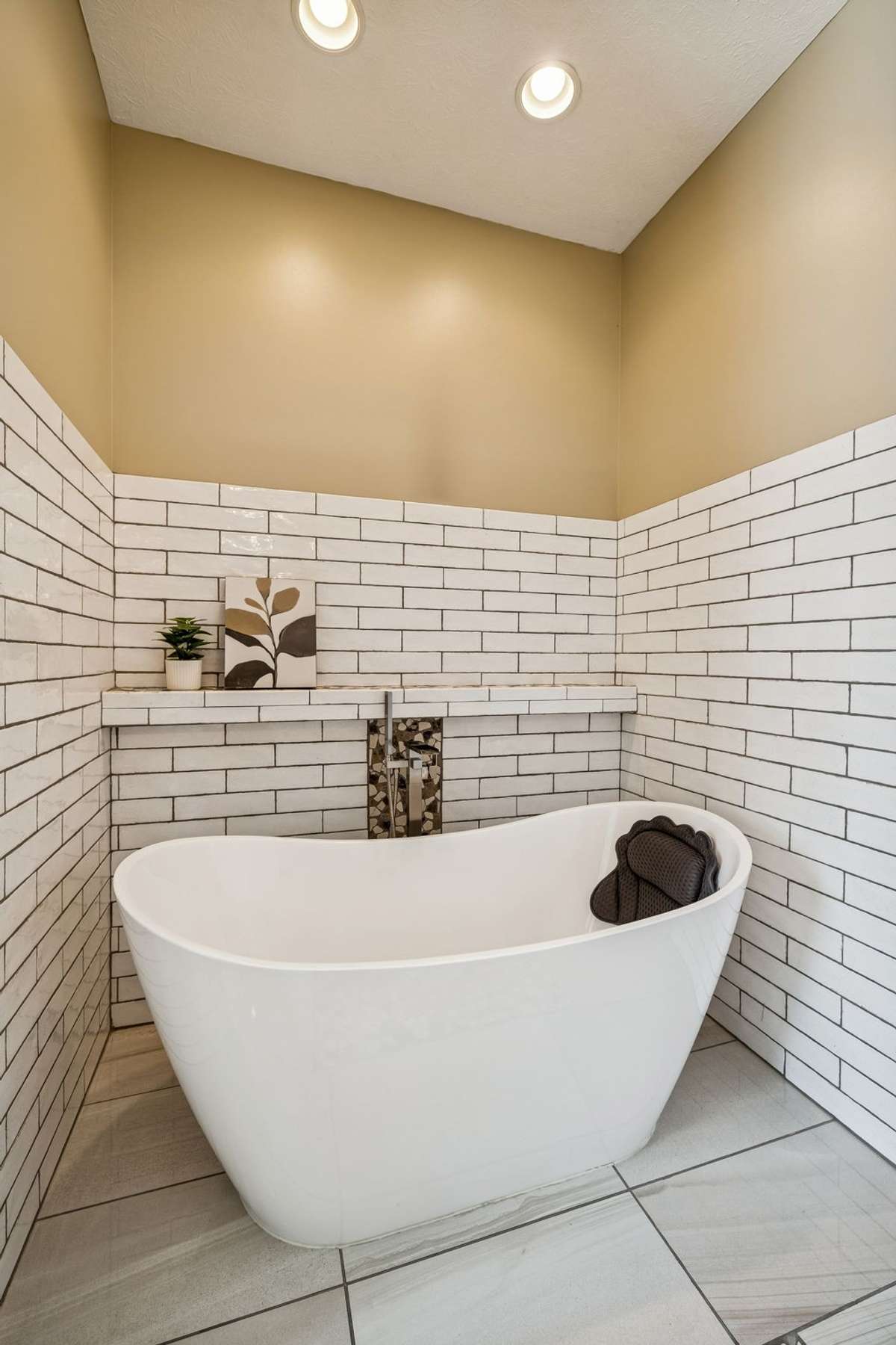 Remodeled Primary Bath with new soaking tub