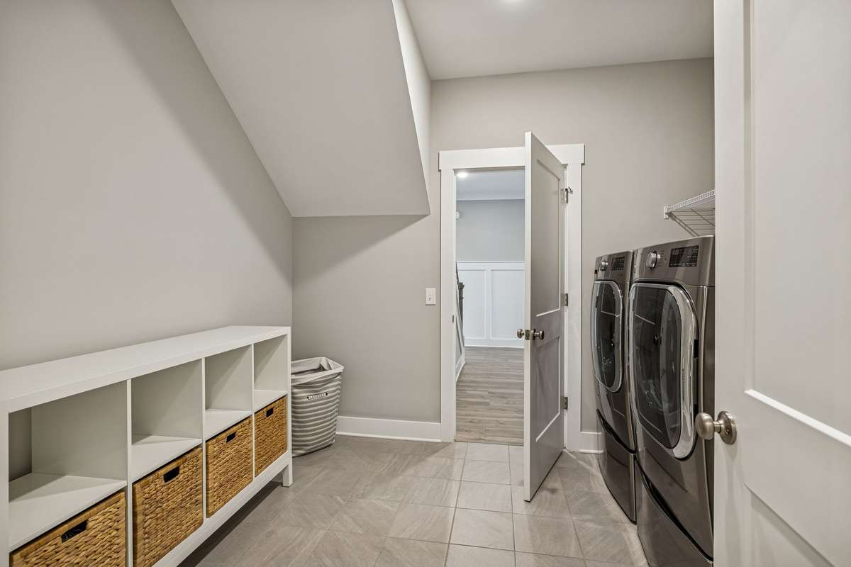 Laundry room w/Sink and two entrances one off Master Suite & on Back Hallway