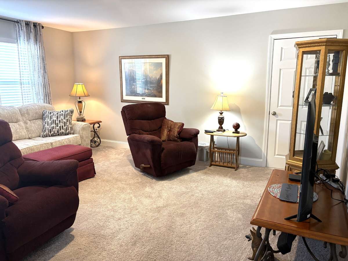 upstairs Bonus Room for quiet relaxation