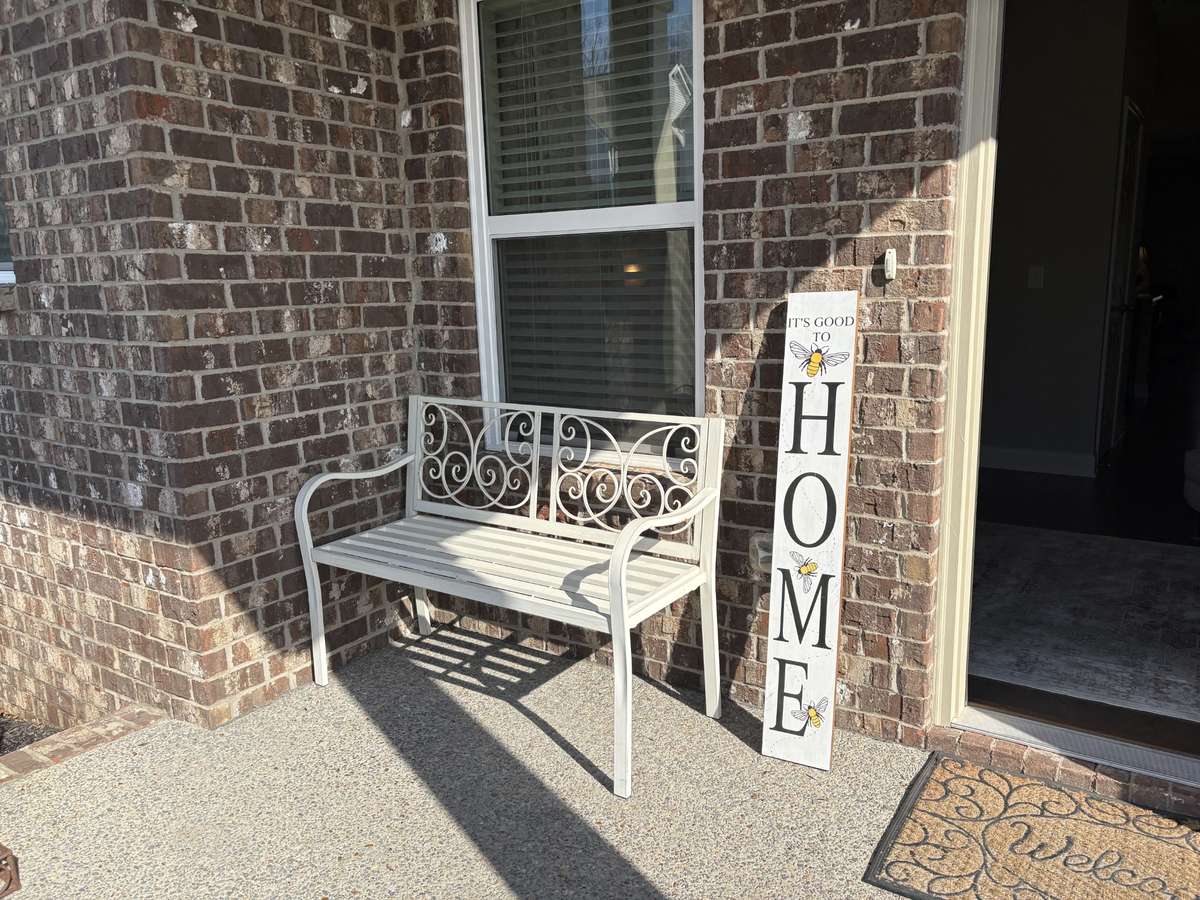 Covered front porch