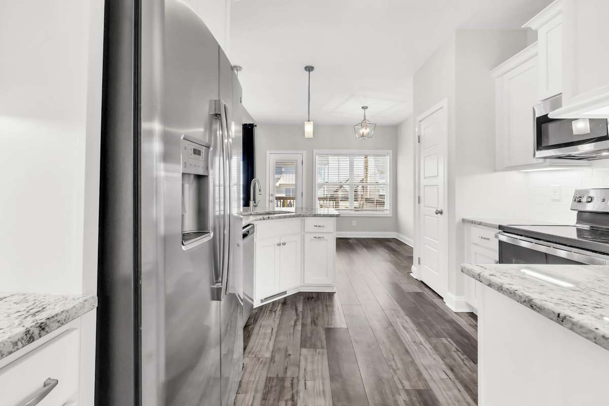 This is arranged to be a great working kitchen for the chef!