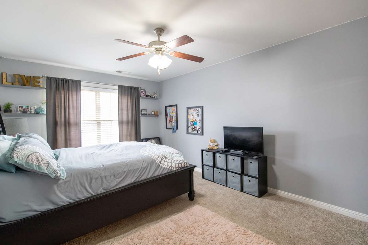 Bed 3 is oversized and has ensuite bath with shower and huge walk in closet and private water closet