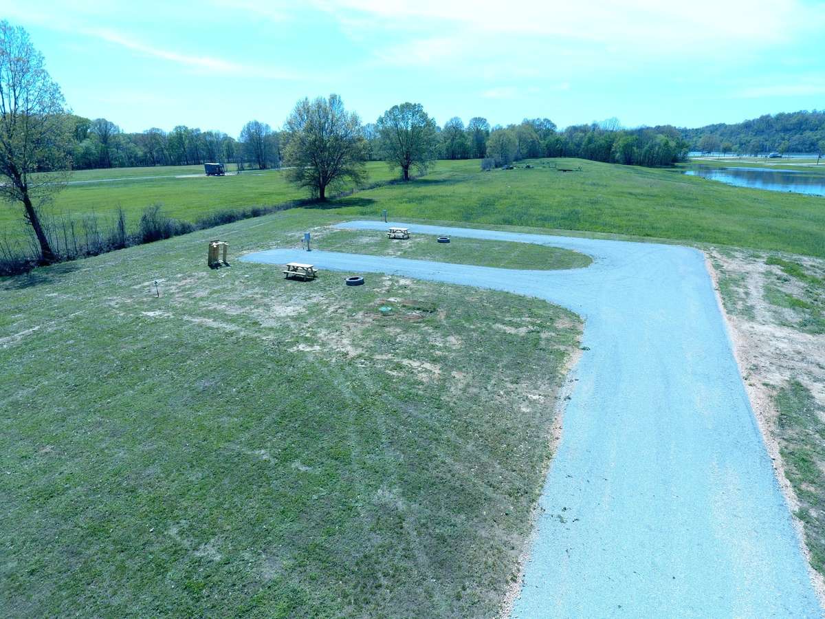 View of B lot 2 hook ups 
Address 235