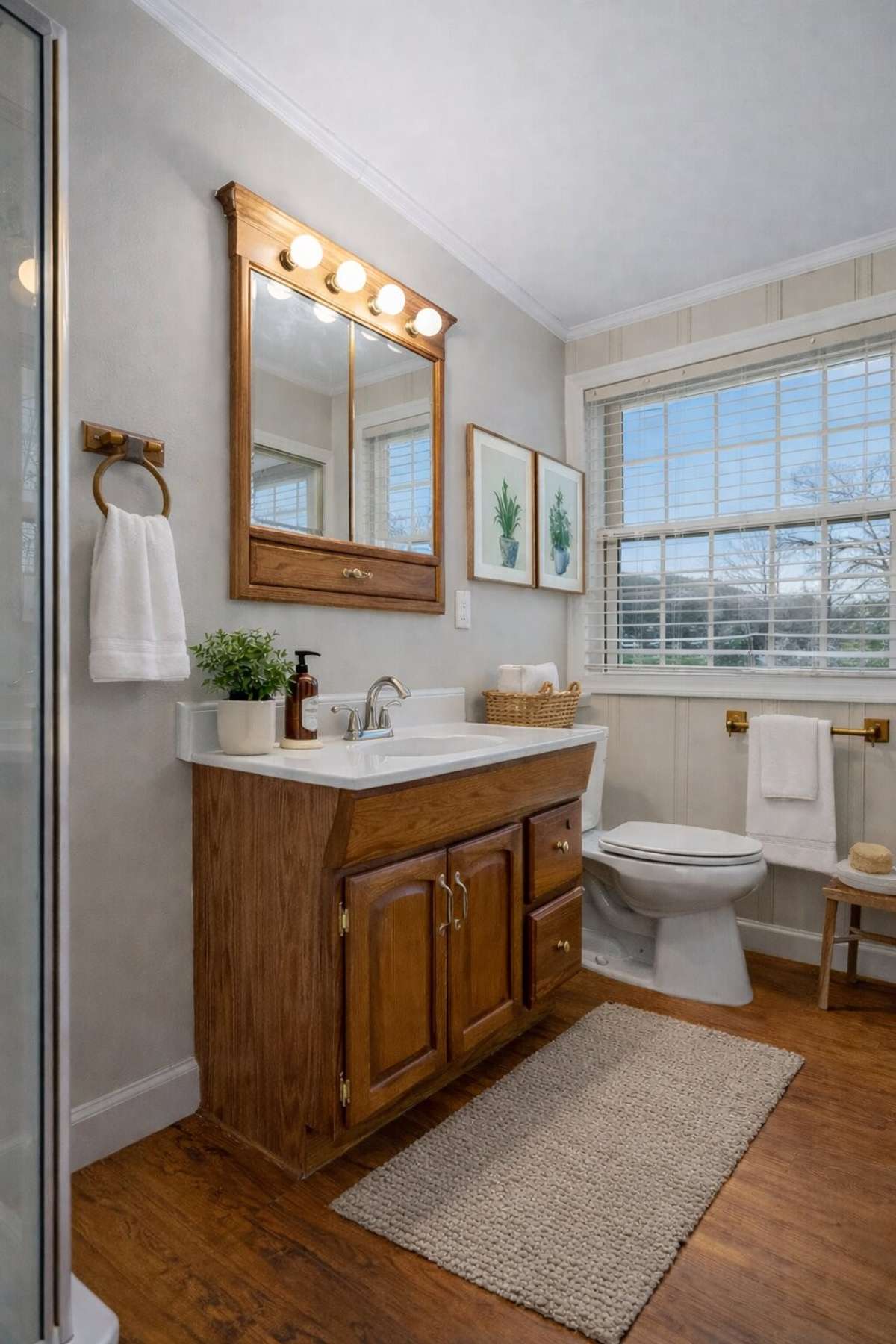 Master Bathroom-Virtually Staged