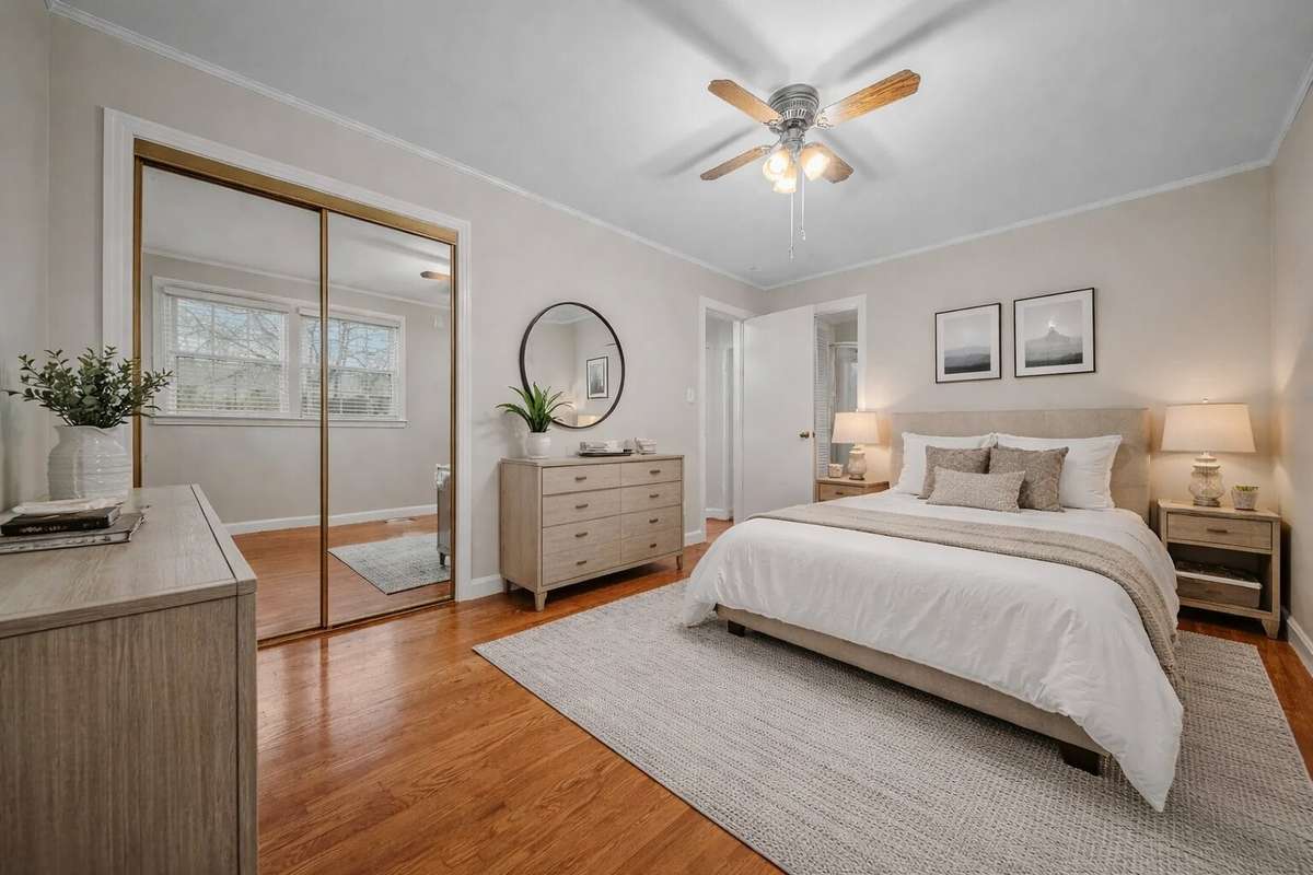 Master Bedroom-Virtually Staged
