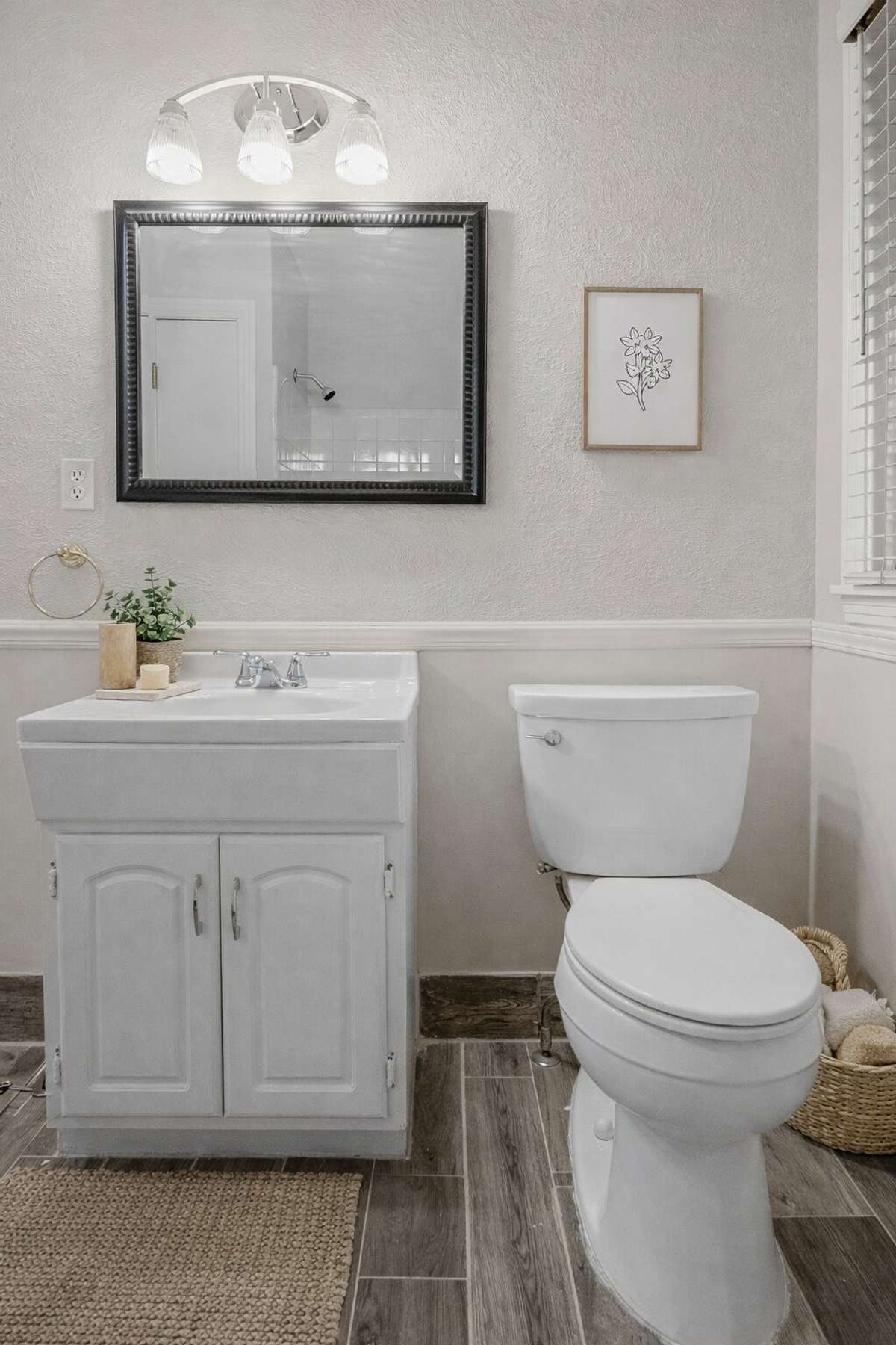 Angle of the Main Bathroom-Virtually Staged