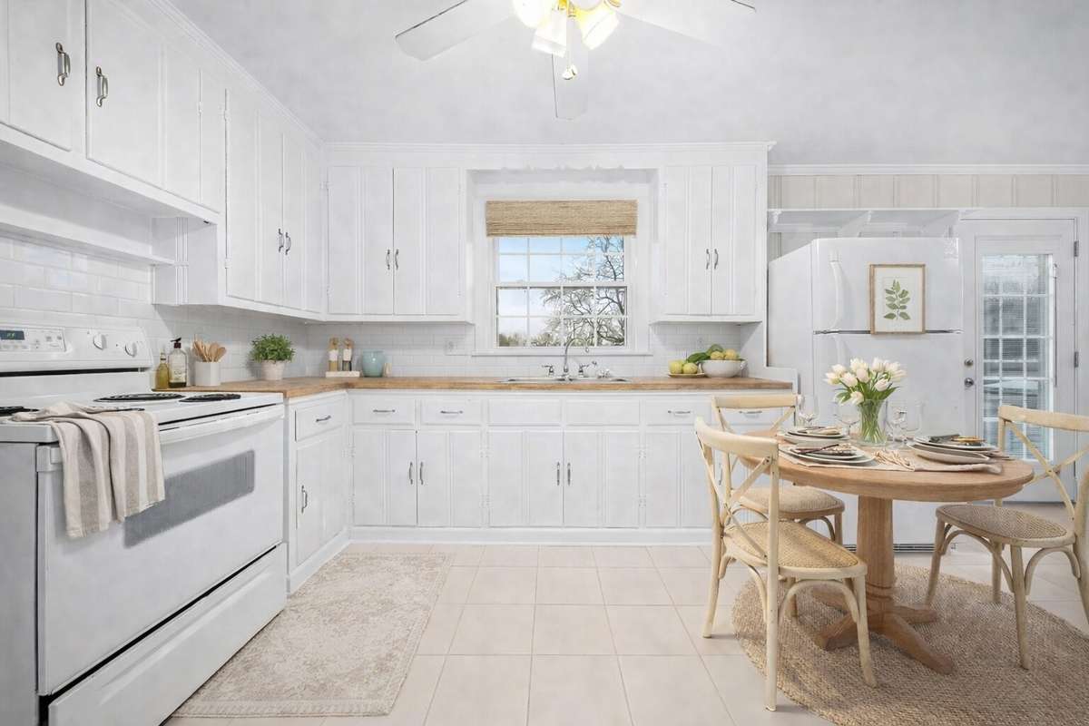 Kitchen-Virtually Staged