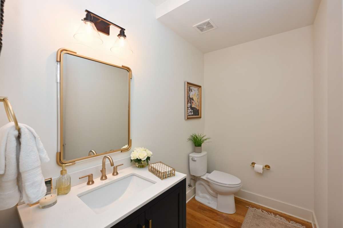Half bath downstairs