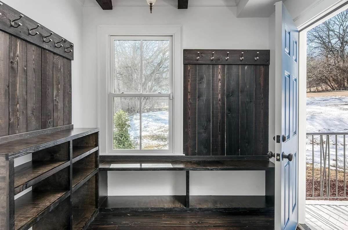Mudroom to backyard & pastures