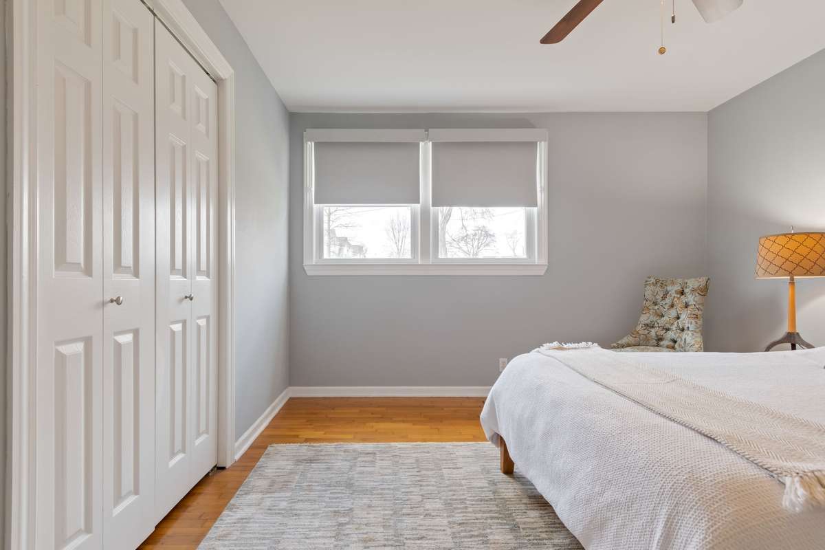 A large closet.