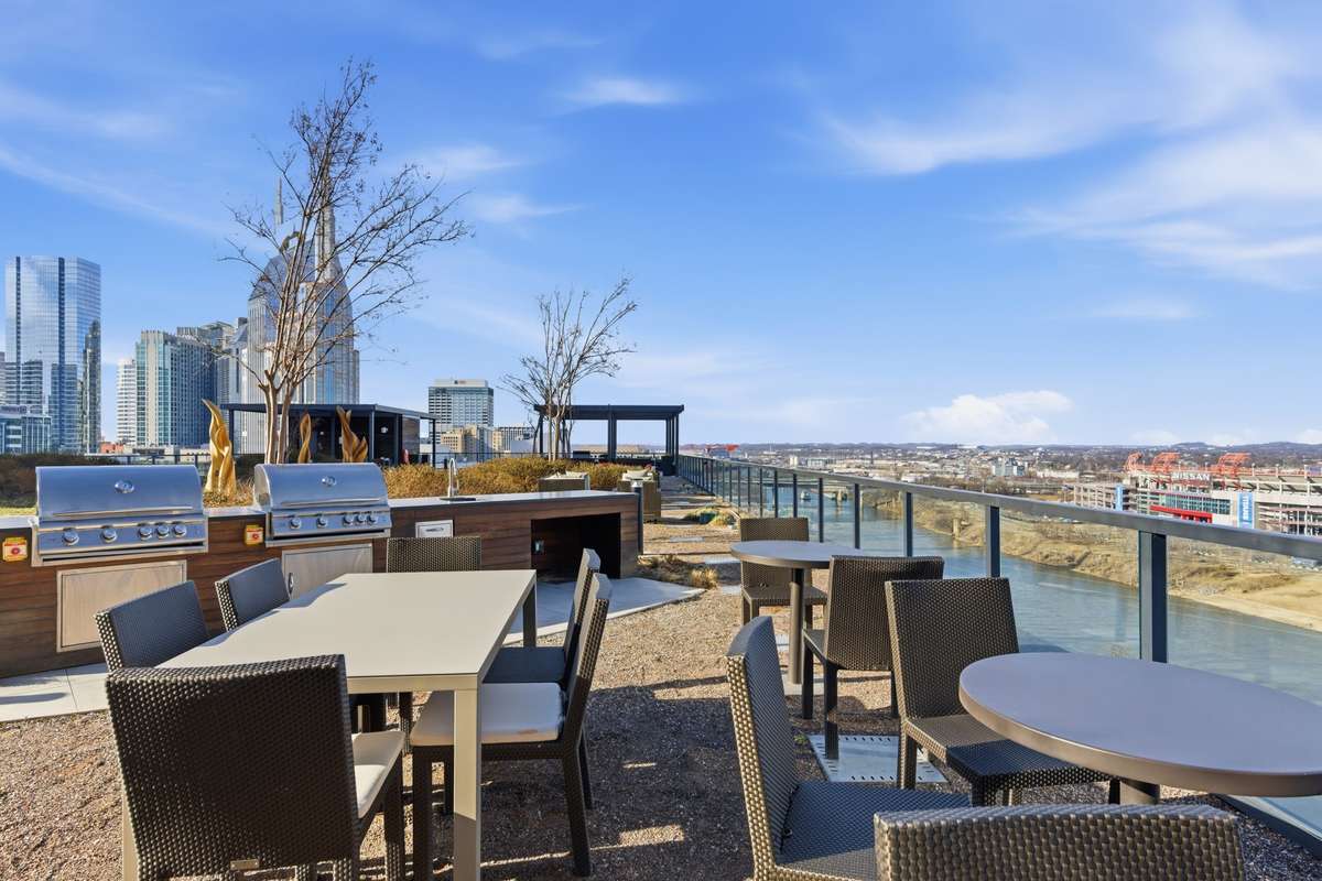 Outdoor Entertainment Area Private To Residents