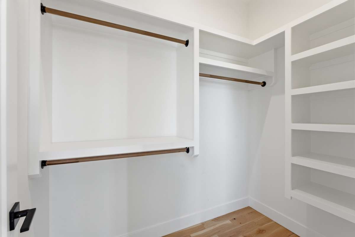 Bedroom 3 large walk-in closet.