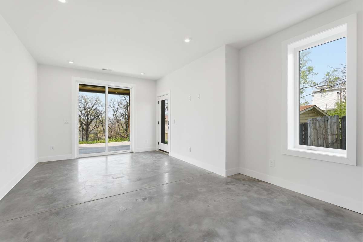 Lower Level: Attached Apartment/ Flex space interior and exterior private access.