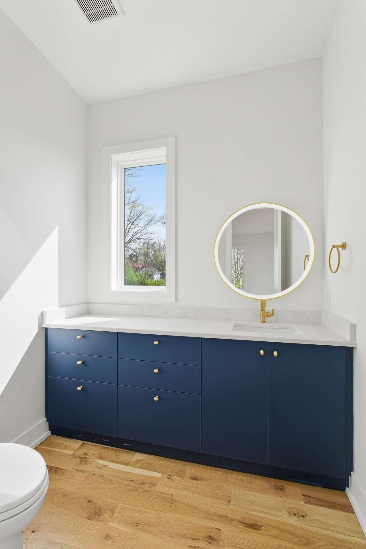 Stunning Main Floor Powder Room