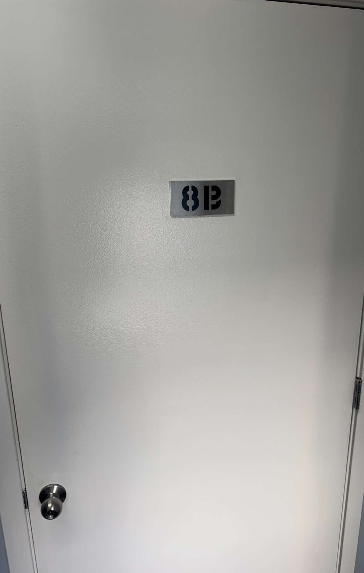 Detached storage closet - across the hall from the unit.